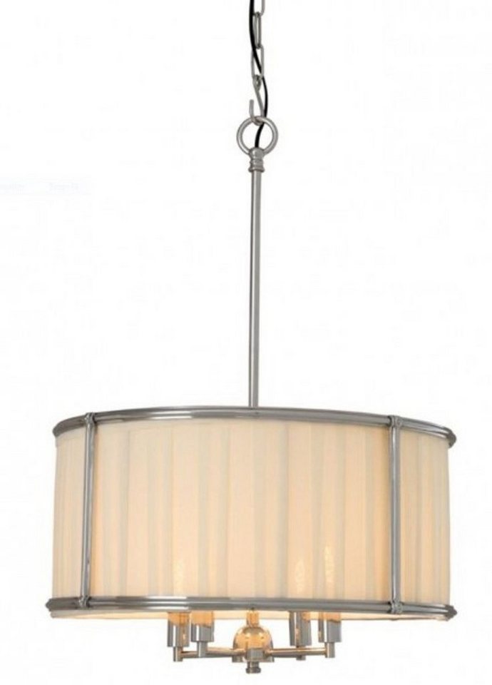 Casa Padrino Hängeleuchte Luxus Leuchte - Luxus Nickel Hängeleuchte Durchmesser 52 x H 73,5 cm Casa Padrino Hängeleuchte Luxus Leuchte - Luxus Nickel Hängeleuchte Durchmesser 52 x H 73,5 cm von Casa Padrino