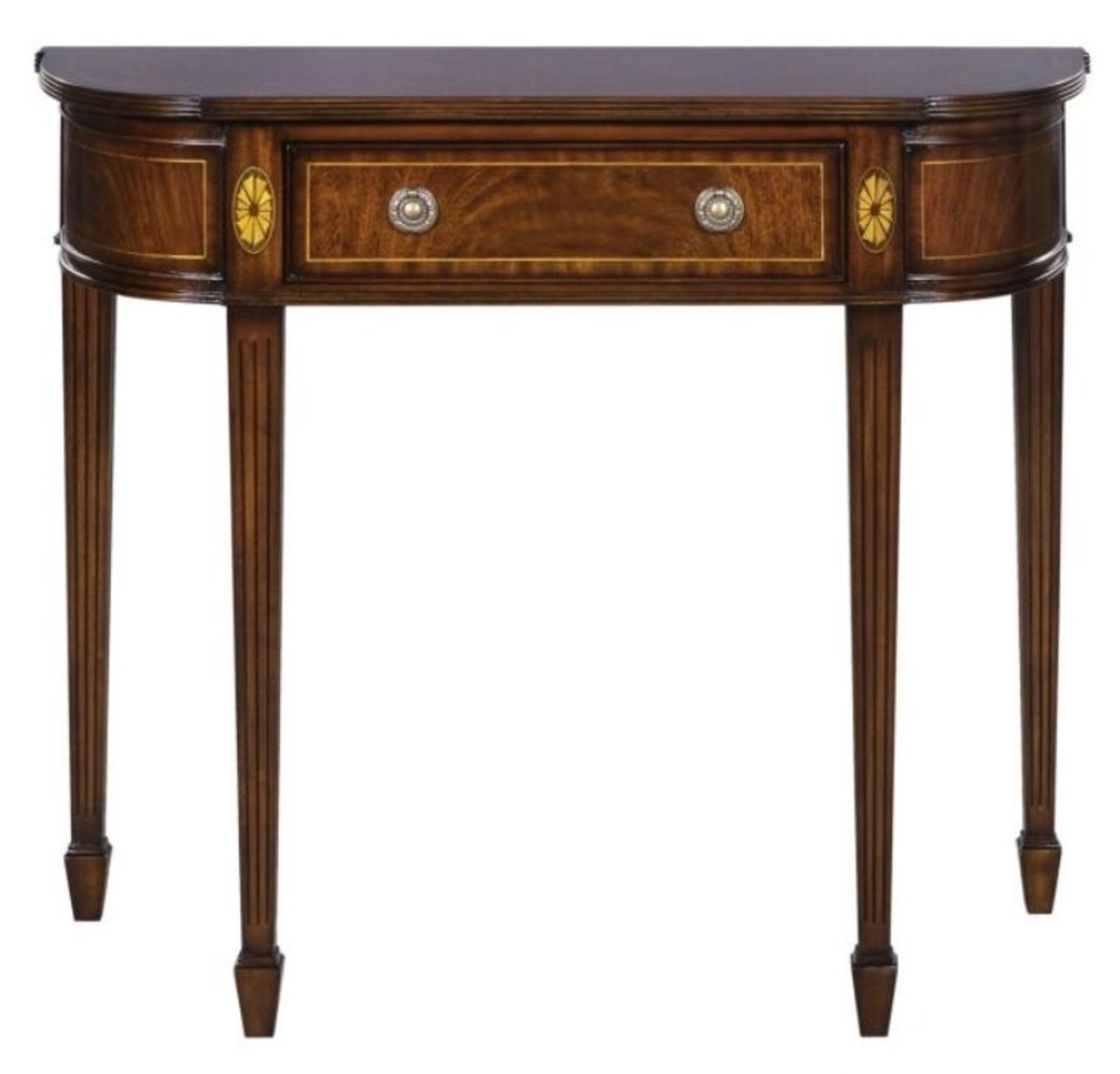 Casa Padrino Jugendstil Mahagoni Konsole Braun 91 x 40 x H. 78 cm - Luxus QualitÃ¤t von Casa Padrino