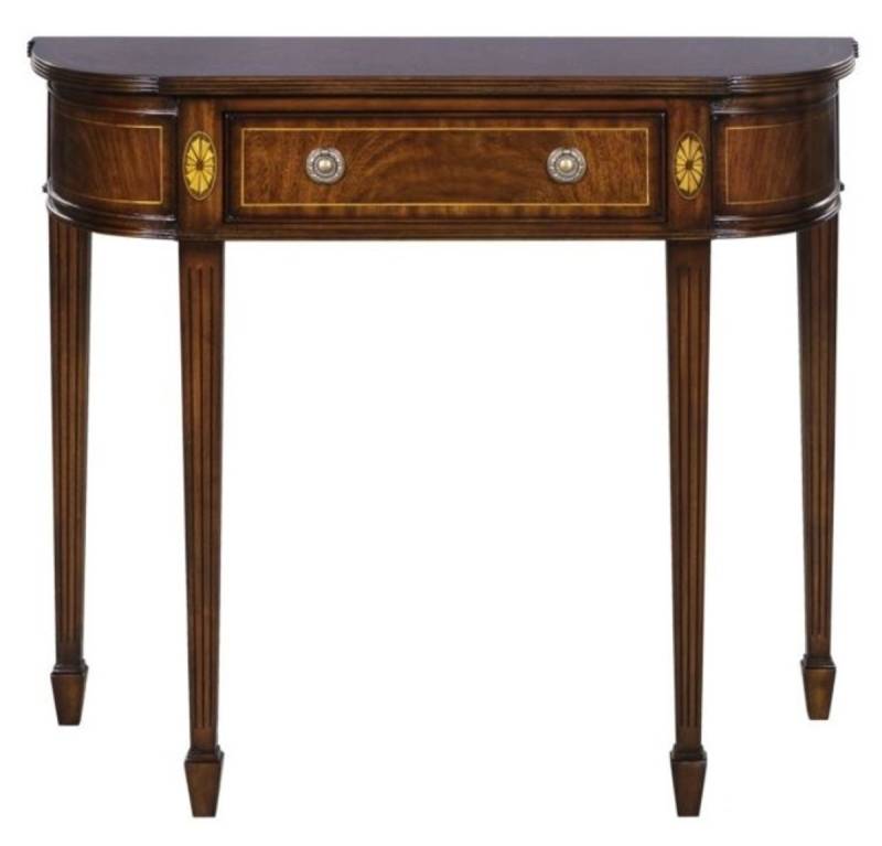 Casa Padrino Jugendstil Mahagoni Konsole Braun 91 x 40 x H. 78 cm - Luxus Qualität Casa Padrino Jugendstil Mahagoni Konsole Braun 91 x 40 x H. 78 cm - Luxus Qualität von Casa Padrino