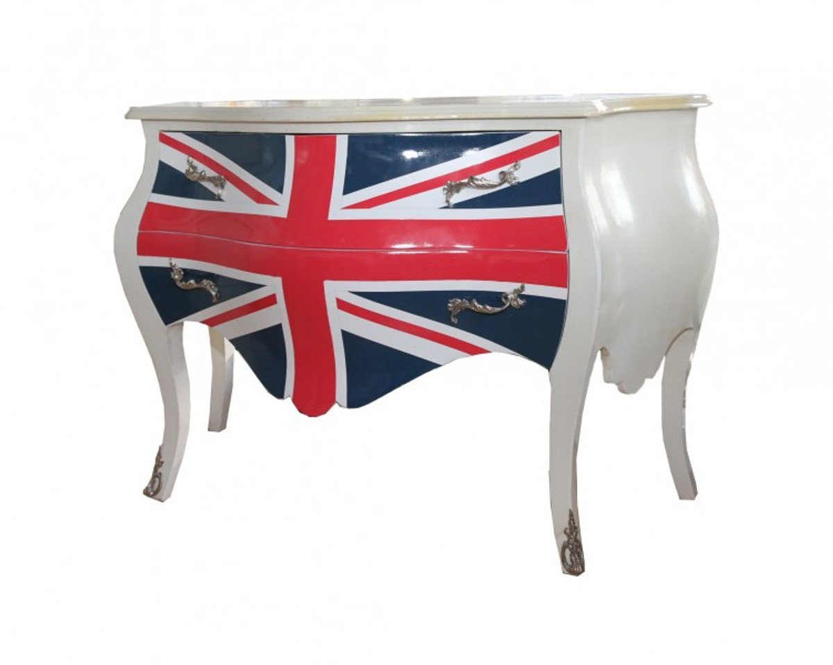 Casa Padrino Kommode Barock Kommode Union Jack Antik Stil 100cm von Casa Padrino