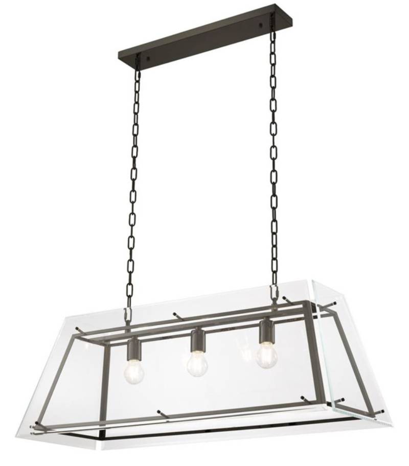 Casa Padrino Kronleuchter Bronze 100 x 40 x H. 36 cm - Luxus Wohnzimmer Möbel Casa Padrino Kronleuchter Bronze 100 x 40 x H. 36 cm - Luxus Wohnzimmer Möbel von Casa Padrino