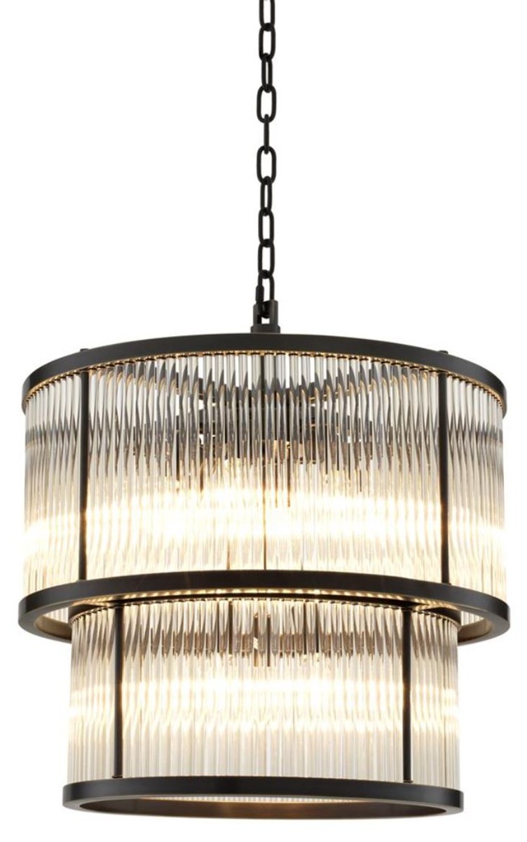 Casa Padrino Kronleuchter Bronze 55 x H. 59 cm - Luxus Kollektion Casa Padrino Kronleuchter Bronze 55 x H. 59 cm - Luxus Kollektion von Casa Padrino