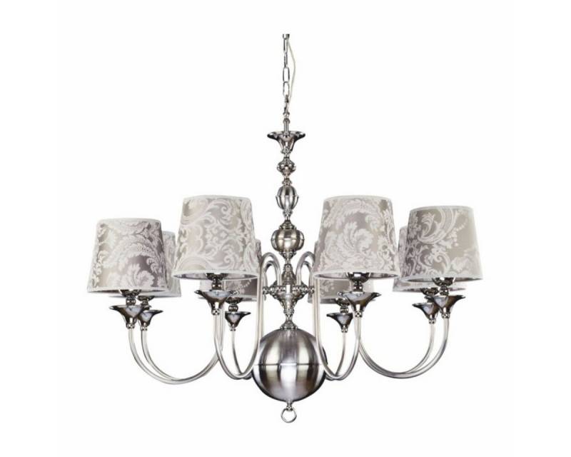 Casa Padrino Kronleuchter Casa Padrino Luxus Jugendstil Kronleuchter Silber Ø 98 x H. 85 cm von Casa Padrino