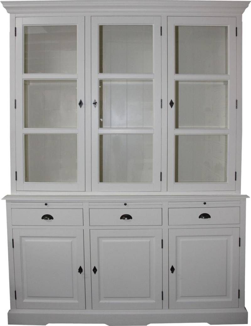 Casa Padrino Landhausstil KÃ¼chenschrank Weiss 167 x 51 x H. 219 cm - 2 Teiliger KÃ¼chenschrank von Casa Padrino