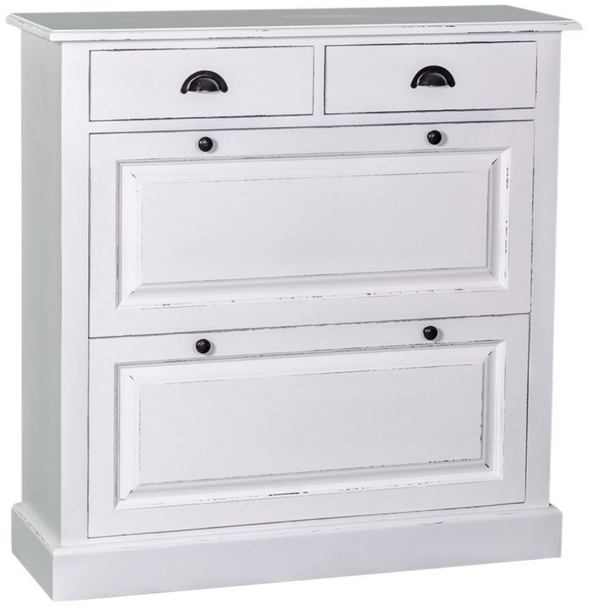 Casa Padrino Landhausstil Schuhschrank Antik Weià 103 x 35 x H. 105 cm - Möbel im Landhausstil Casa Padrino Landhausstil Schuhschrank Antik Weià 103 x 35 x H. 105 cm - Möbel im Landhausstil von Casa Padrino