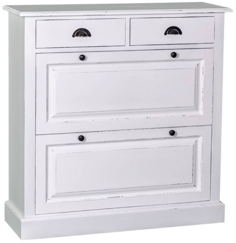 Casa Padrino Landhausstil Schuhschrank Antik Weià 103 x 35 x H. 105 cm - Möbel im Landhausstil Casa Padrino Landhausstil Schuhschrank Antik Weià 103 x 35 x H. 105 cm - Möbel im Landhausstil von Casa Padrino