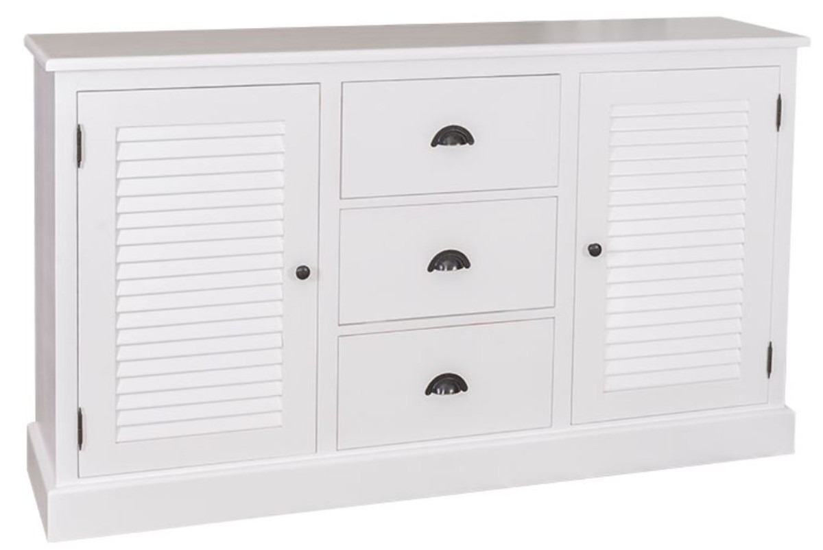 Casa Padrino Landhausstil Sideboard Weià 158 x 37 x H. 90 cm - Landhausstil Möbel Casa Padrino Landhausstil Sideboard Weià 158 x 37 x H. 90 cm - Landhausstil Möbel von Casa Padrino