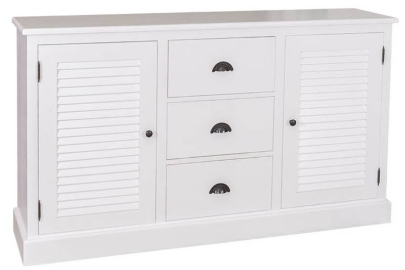 Casa Padrino Landhausstil Sideboard Weià 158 x 37 x H. 90 cm - Landhausstil Möbel Casa Padrino Landhausstil Sideboard Weià 158 x 37 x H. 90 cm - Landhausstil Möbel von Casa Padrino