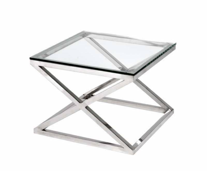 Casa Padrino Luxus Art Deco Designer Beistelltisch 65 x 65 x H. 49 cm - Luxus QualitÃ¤t von Casa Padrino