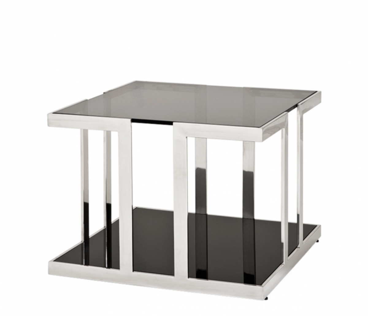 Casa Padrino Luxus Art Deco Designer Beistelltisch 65 x 65 x H. 55 cm - Luxus QualitÃ¤t von Casa Padrino