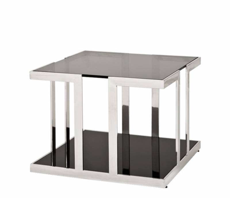 Casa Padrino Luxus Art Deco Designer Beistelltisch 65 x 65 x H. 55 cm - Luxus QualitÃ¤t von Casa Padrino