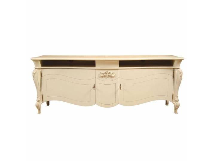 Casa Padrino Luxus Barock TV Schrank Creme 187 cm - Barock Wohnzimmer Möbel von Casa Padrino