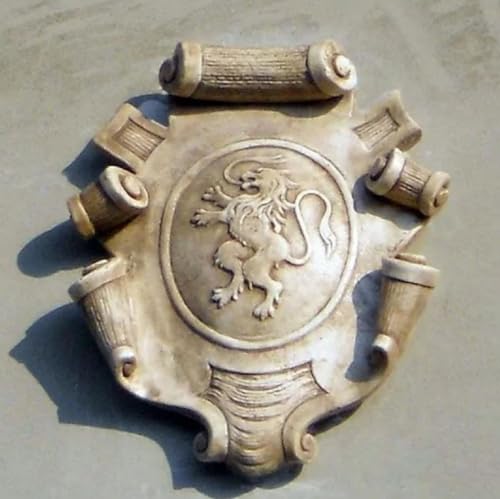 Casa Padrino Luxus Barock Wandrelief Wappen Antik Beige H. 69 cm - Made in Italy von Casa Padrino