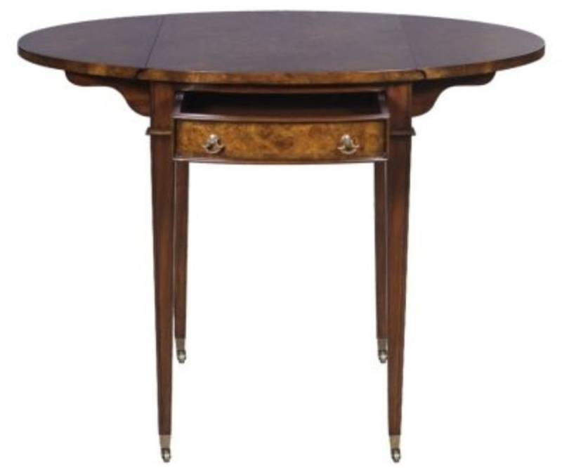 Casa Padrino Luxus Beistelltisch mit Schublade Braun / Hellbraun 89 x 76 x H. 64 cm - Wohnzimmer Beistelltisch auf Rollen Casa Padrino Luxus Beistelltisch mit Schublade Braun / Hellbraun 89 x 76 x H. 64 cm - Wohnzimmer Beistelltisch auf Rollen von Casa Padrino