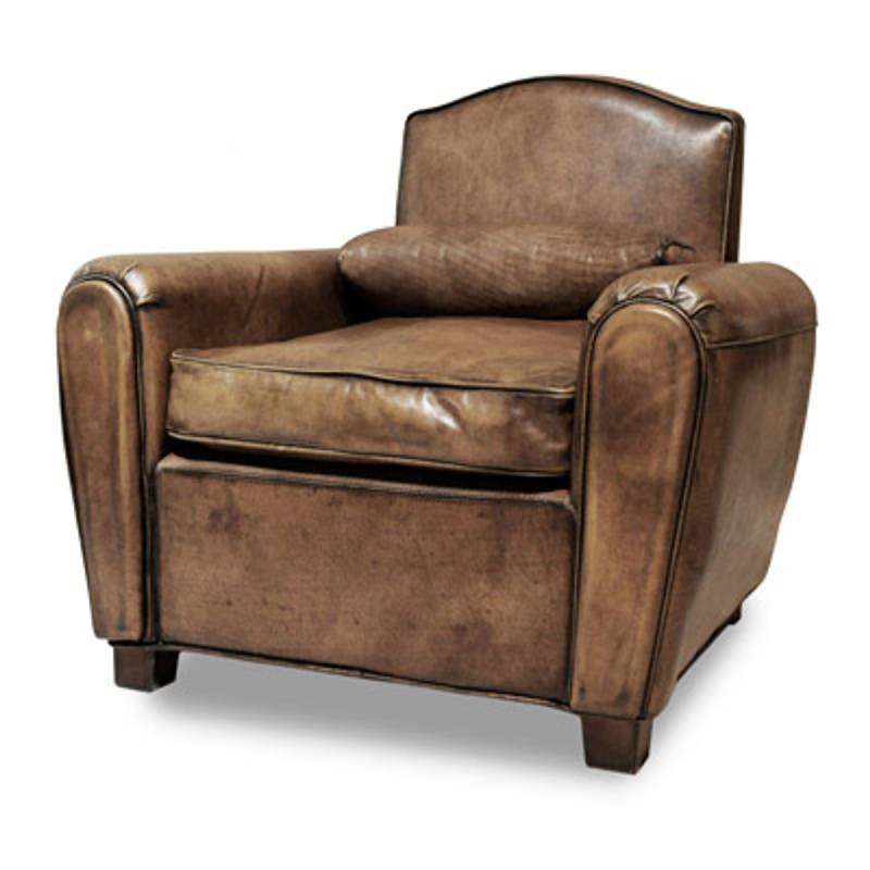 Casa Padrino Luxus Buffalo Echtleder Sessel Hellbraun - Lounge Sessel - Vintage Casa Padrino Luxus Buffalo Echtleder Sessel Hellbraun - Lounge Sessel - Vintage von Casa Padrino