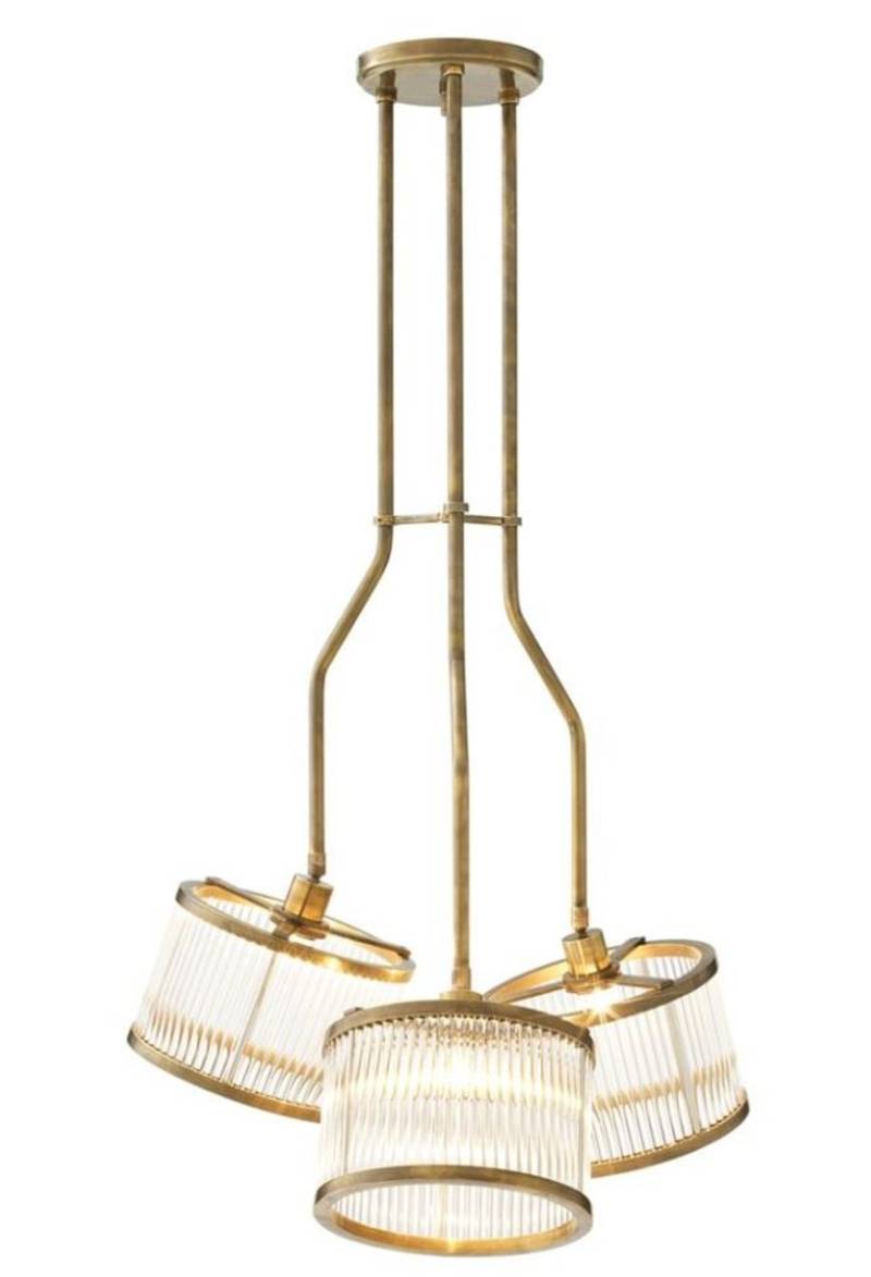 Casa Padrino Luxus Deckenleuchte Durchmesser 70 x H. 119 cm - Möbel Lüster Leuchter Deckenlampe Casa Padrino Luxus Deckenleuchte Durchmesser 70 x H. 119 cm - Möbel Lüster Leuchter Deckenlampe von Casa Padrino