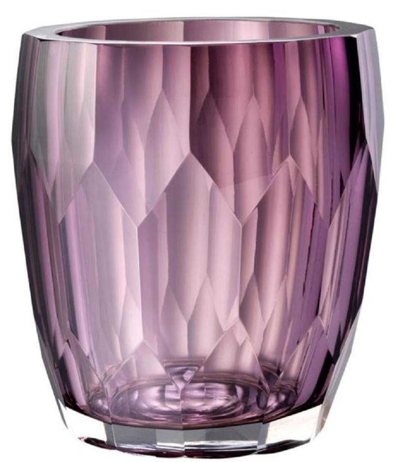 Casa Padrino Luxus Deko Glas Vase Lila Ã 12 x H. 14 cm - Luxus QualitÃ¤t von Casa Padrino
