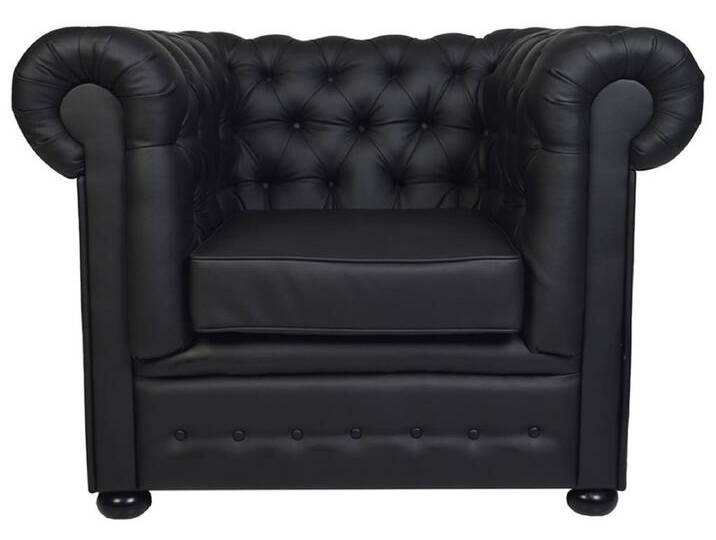 Casa Padrino Luxus Echtleder Sessel 115 x 93 x H. 84 cm - Verschiedene Farben - Chesterfield Möbel,Farbe Casa Padrino Luxus Echtleder Sessel 115 x 93 x H. 84 cm - Verschiedene Farben - Chesterfield Möbel,Farbe von Casa Padrino