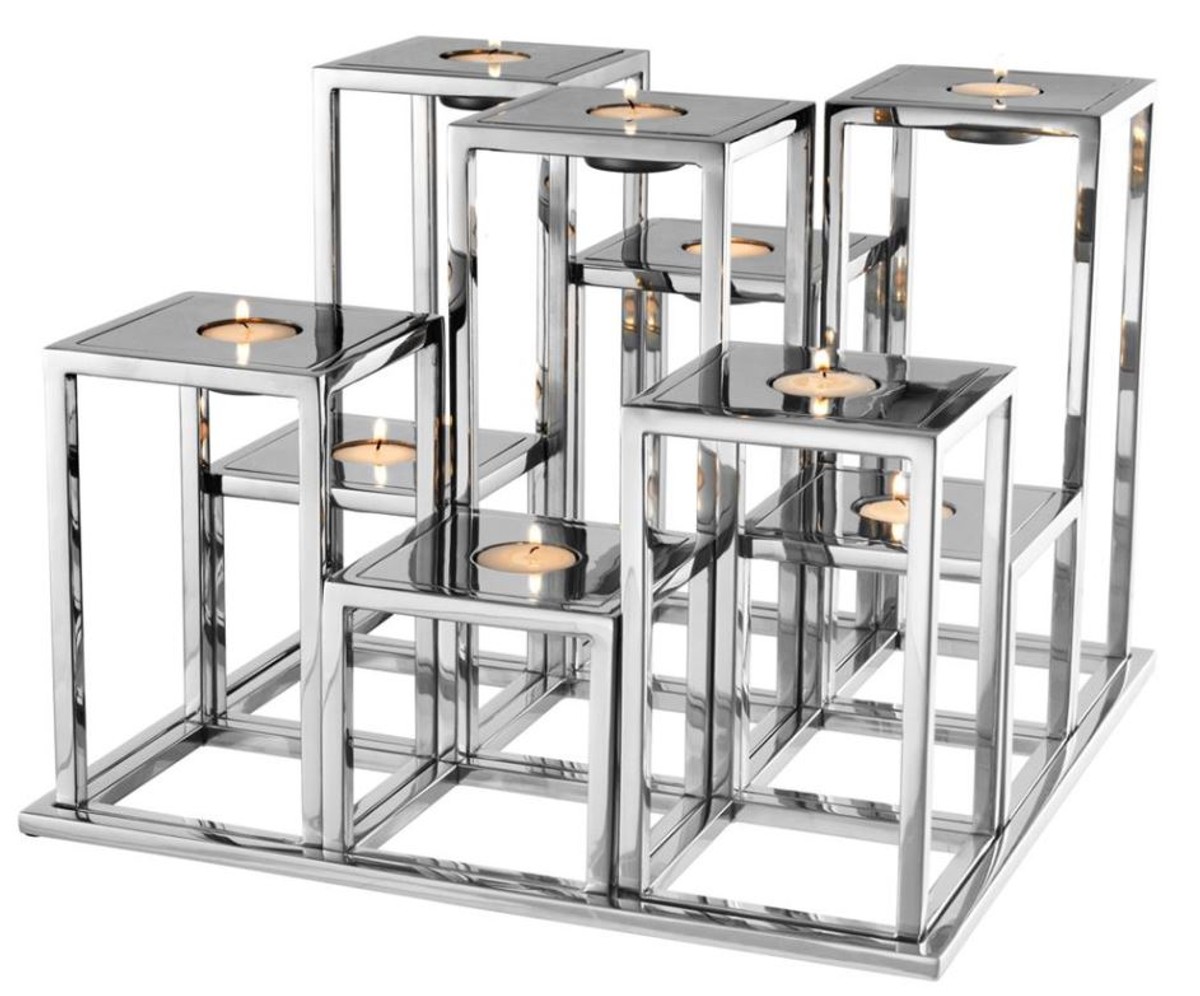 Casa Padrino Luxus Edelstahl Teelichthalter - Designer Hoteleinrichtung Casa Padrino Luxus Edelstahl Teelichthalter - Designer Hoteleinrichtung von Casa Padrino