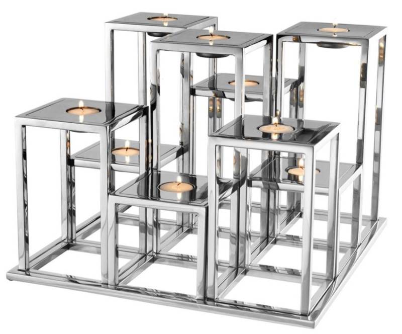 Casa Padrino Luxus Edelstahl Teelichthalter - Designer Hoteleinrichtung Casa Padrino Luxus Edelstahl Teelichthalter - Designer Hoteleinrichtung von Casa Padrino