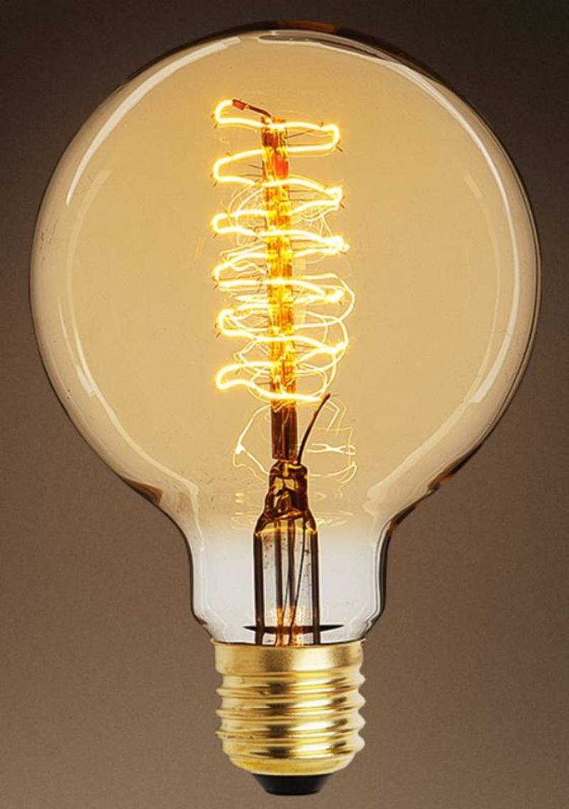 Casa Padrino Luxus GlÃ¼hbirnen 6er Set Antik Gold / Gold 12,5 x H. 17 cm - Lampen & Leuchten Accessoires von Casa Padrino