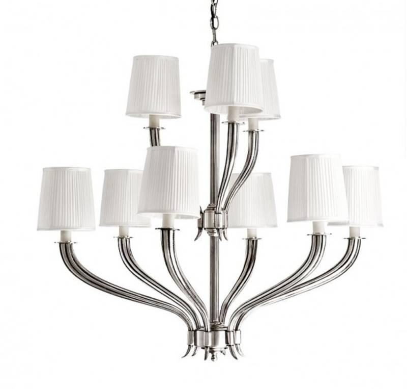 Casa Padrino Luxus Kronleuchter - Luxus Hängeleuchte Antik Silber Durchmesser 84 x H 68 cm Casa Padrino Luxus Kronleuchter - Luxus Hängeleuchte Antik Silber Durchmesser 84 x H 68 cm von Casa Padrino