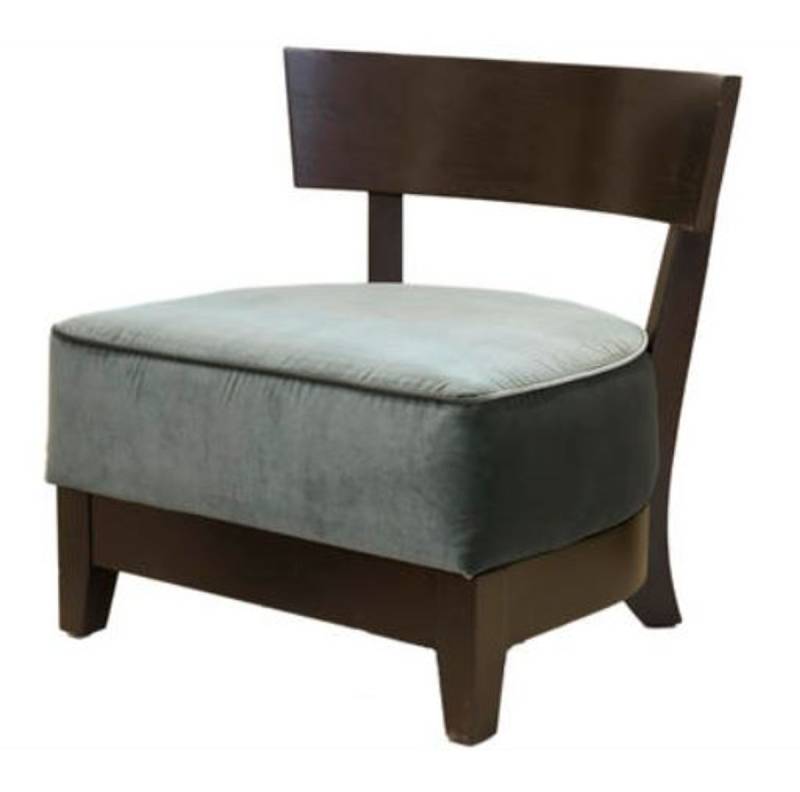 Casa Padrino Luxus Lounge Club Sessel Dunkelbraun / Grau-Blau 73,5 x 66 x H. 74 cm - Luxus Kollektion Casa Padrino Luxus Lounge Club Sessel Dunkelbraun / Grau-Blau 73,5 x 66 x H. 74 cm - Luxus Kollektion von Casa Padrino