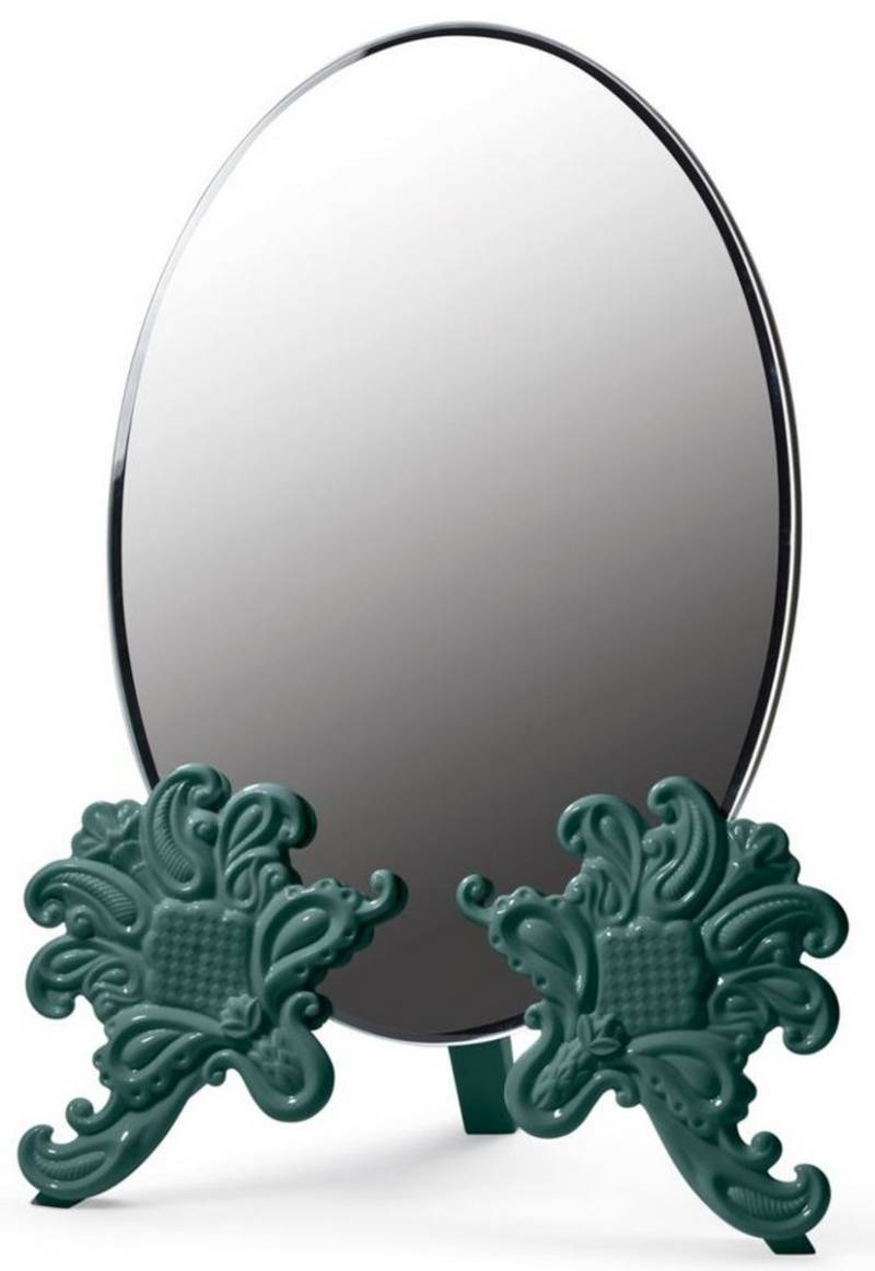 Casa Padrino Luxus Schminkspiegel 29 x H. 41 cm - Verschiedene Farben - Hangefertigter Schminktisch Spiegel aus feinstem Spanischen Porzellan Casa Padrino Luxus Schminkspiegel 29 x H. 41 cm - Verschiedene Farben - Hangefertigter Schminktisch Spiegel aus feinstem Spanischen Porzellan von Casa Padrino