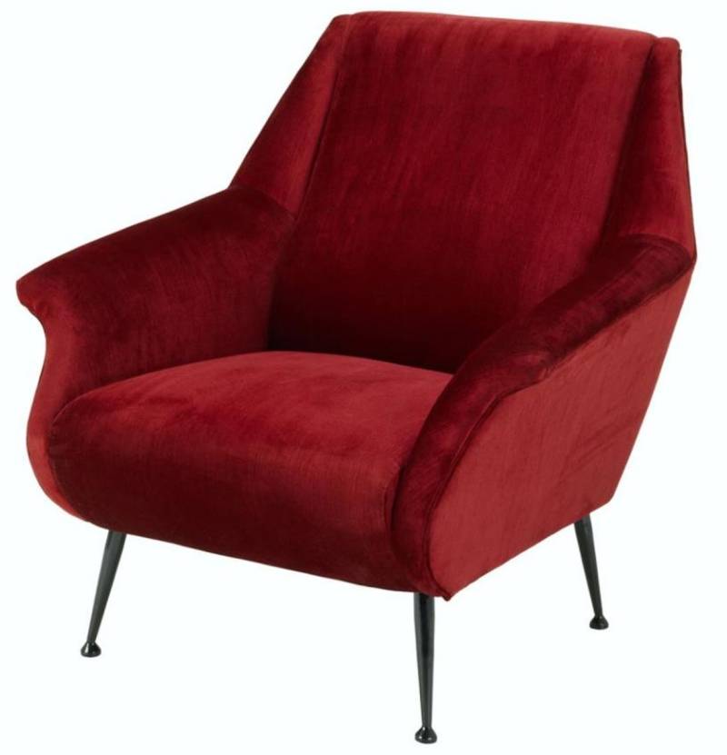 Casa Padrino Luxus Sessel Rot 88 x 80 x H. 91 cm - Designer Club MÃ¶bel von Casa Padrino