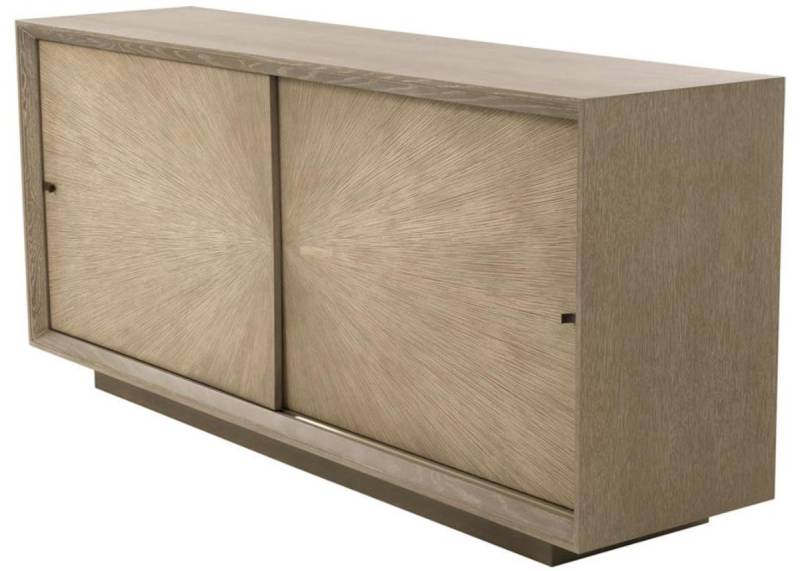 Casa Padrino Luxus Sideboard mit 2 Schiebetüren Braun 180 x 45 x H. 80 cm - Luxus Qualität Casa Padrino Luxus Sideboard mit 2 Schiebetüren Braun 180 x 45 x H. 80 cm - Luxus Qualität von Casa Padrino