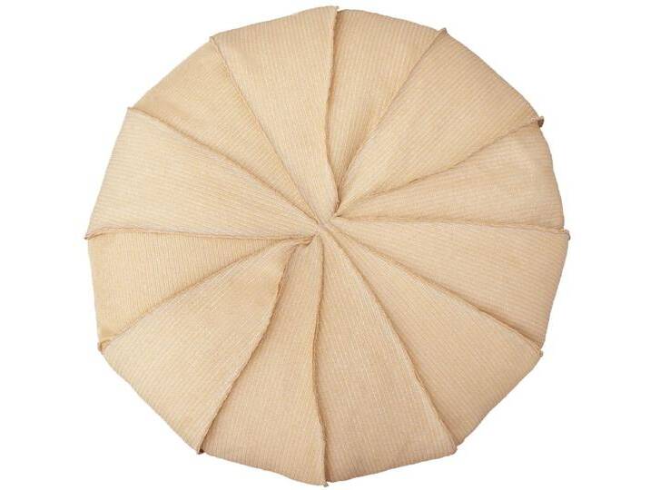 Casa Padrino Luxus Sitzsack Seeigel Beige Ø 90 x H. 45 cm von Casa Padrino