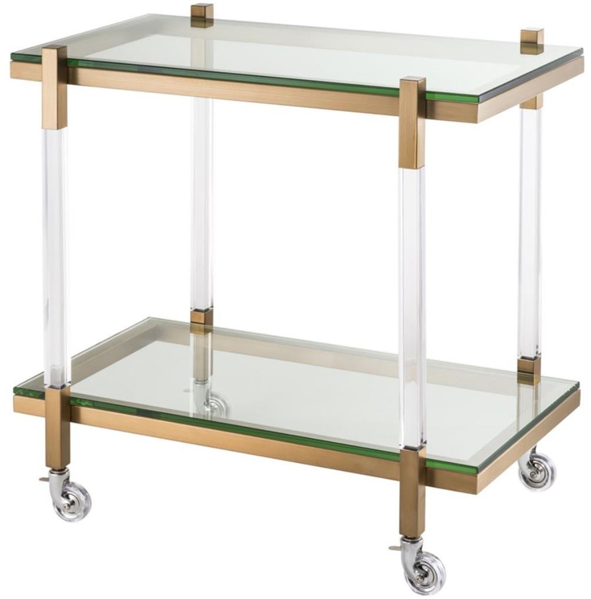 Casa Padrino Luxus Trolley / Servierwagen Messing 80 x 48 x H. 77,5 cm - Hotel Restaurant Gastronomie Accessoires Casa Padrino Luxus Trolley / Servierwagen Messing 80 x 48 x H. 77,5 cm - Hotel Restaurant Gastronomie Accessoires von Casa Padrino