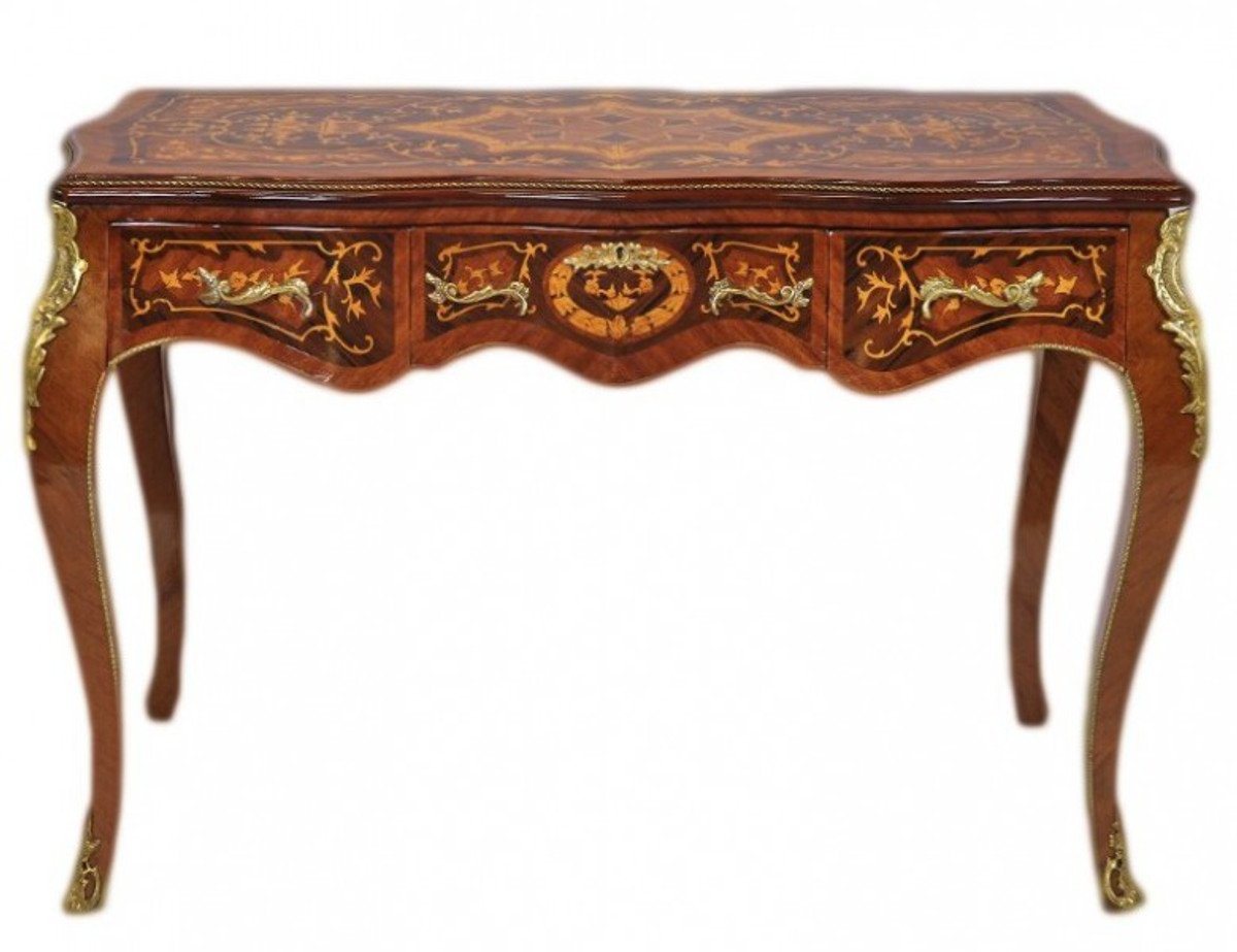 Casa Padrino Schreibtisch »Luxus Barock Schreibtisch Mahagoni Sekretär 120 cm - Antik Stil« von Casa Padrino