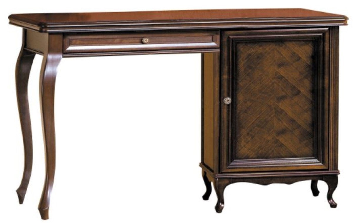 Casa Padrino Schreibtisch Luxus Jugendstil Schreibtisch Dunkelbraun 154,4 x 52,5 x H. 78,8 cm - Massivholz Sekretär - Barock & Jugendstil Büromöbel Casa Padrino Schreibtisch Luxus Jugendstil Schreibtisch Dunkelbraun 154,4 x 52,5 x H. 78,8 cm - Massivholz Sekretär - Barock & Jugendstil Büromöbel von Casa Padrino