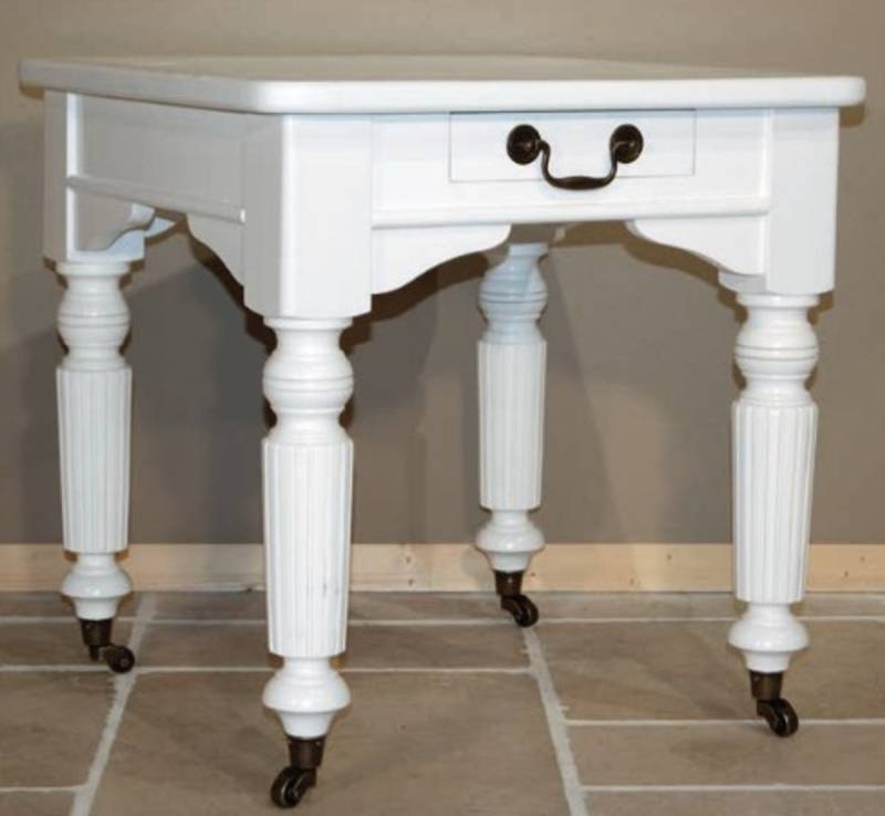 Casa Padrino Shabby Chic Beistelltisch Weià 60 x 60 cm - Landhaus Stil Tisch Casa Padrino Shabby Chic Beistelltisch Weià 60 x 60 cm - Landhaus Stil Tisch von Casa Padrino