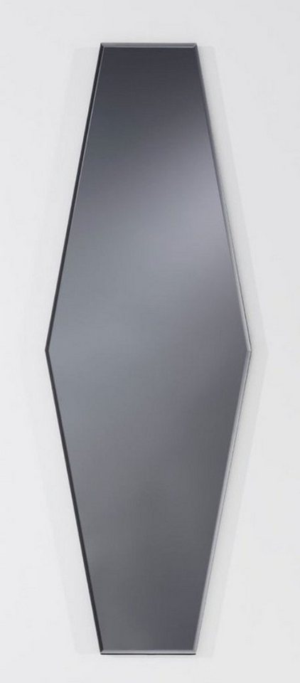 Casa Padrino Spiegel Designer Spiegel Grau 27 x H. 80 cm - Designer Kollektion von Casa Padrino