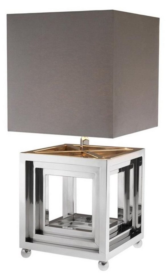 Casa Padrino Tischleuchte Designer Edelstahl Tischleuchte - Luxus Qualität Casa Padrino Tischleuchte Designer Edelstahl Tischleuchte - Luxus Qualität von Casa Padrino