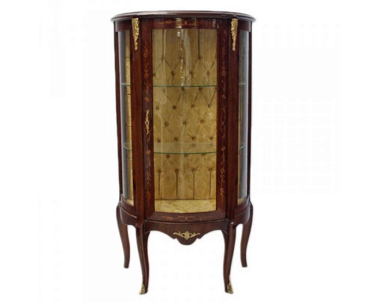 Casa Padrino Vitrine Barock Vitrine Model Mahagonibraun - Vitrinenschrank - Wohnzimmerschnank Casa Padrino Vitrine Barock Vitrine Model Mahagonibraun - Vitrinenschrank - Wohnzimmerschnank von Casa Padrino