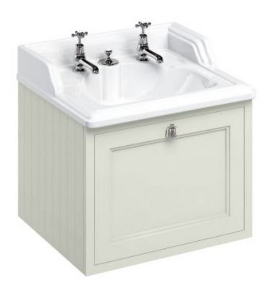 Casa Padrino Waschtisch Luxus Hänge-Waschschrank / Waschtisch mit Schublade 65 x 58 x H. 59 cm von Casa Padrino