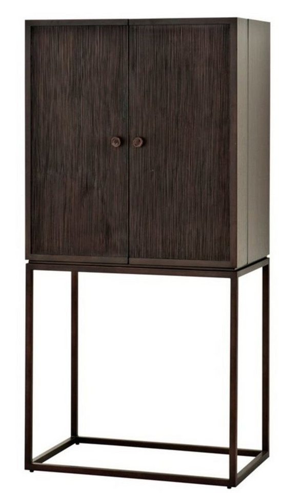 Casa Padrino Weinschrank Designer Weinschrank 81,5 x 50,5 x H. 168 cm - Luxus Kollektion von Casa Padrino