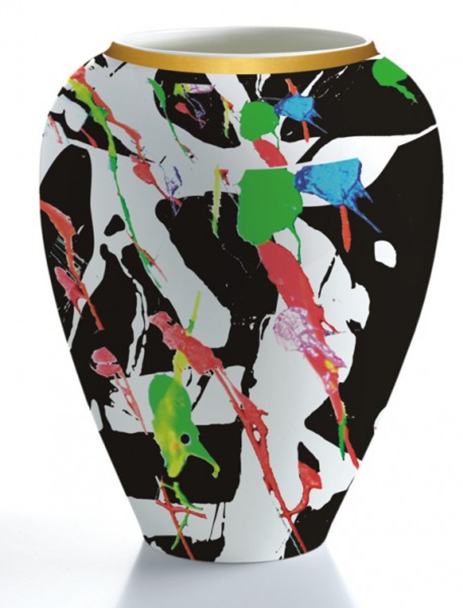 Harald GlÃ¶Ã¶ckler Porzellan Vase Art von Casa Padrino - Barock Dekoration von Casa Padrino