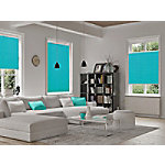 Casa Pura Plissee Magic Polyester, lackiertes Aluminium Blau 1000 x 2000 mm von Casa Pura