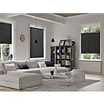 Casa Pura Plissee Magic Polyester, lackiertes Aluminium Schwarz 1000 x 1500 mm von Casa Pura