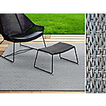 Outdoor-Teppich Casa Pura Geona Grau Vinyl, PET 1800 x 10000 mm von Casa Pura