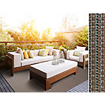 Outdoor-Teppich Casa Pura Modena Braun Vinyl, Polyester 1800 x 2700 mm von Casa Pura