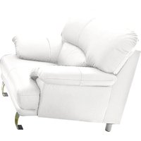 TRENDMANUFAKTUR Sessel "Cecilia, Loungesessel im italienischen Design, hoher Sitzkomfort,", bequeme Armlehnen und Rückenverarbeitung, attraktiver Metallfuß von Trendmanufaktur