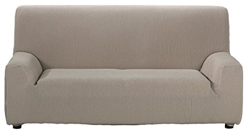Casa Textil Daniela Sofabezug für 4-Sitzer, Polyester, Natur, 37x270x100 cm von Casa Textil