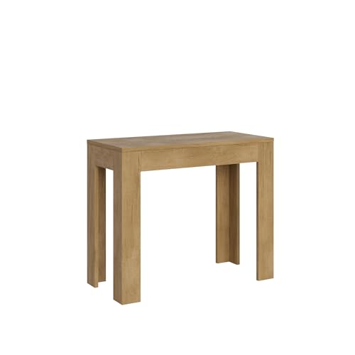 CasaArredoStudio Ausziehbare Konsole Bora Kleine Eiche von CasaArredoStudio