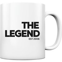 Kaffee Tasse/Becher 18. Geburtstag Geschenk Mann Frau 18 Jahre The Legend Est 2006 - Tasse von CasaCorleone