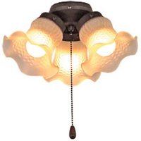 CasaFan 3 BA 3 TULPEN Deckenventilator-Leuchte Glas matt CasaFan 3 BA 3 TULPEN Deckenventilator-Leuchte Glas matt von CASAFAN